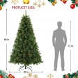 Aine 7FT Aspen Pre-lit  Multi-color lights  Tree
