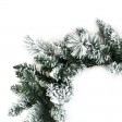 24 Inch White Wreath