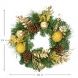 20 Inch Christmas Decorated Wreath
