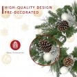 20 Inch Christmas Decorated Wreath