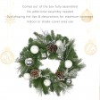 20 Inch Christmas Decorated Wreath