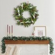 26 inch Christmas Wreath with Red Berries