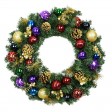 30 inch Christmas Wreath with Ornaments