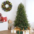 30 inch Christmas Wreath with Ornaments and Lights