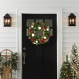 26 inch Christmas Wreath with Ornaments