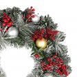 26 inch Christmas Wreath with Red Berries