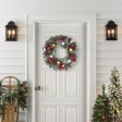 26 inch Christmas Wreath with Red Berries
