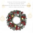 26 inch Christmas Wreath with Red Berries
