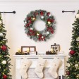 26 inch Christmas Wreath with Red Berries