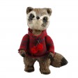 11.5 Inch H Christmas Decorative Raccoon