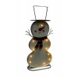 Snow Man With LED Lights