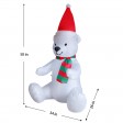 4FT Inflatable Polar Bear