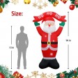 8FT SANTA  INFLATABLE