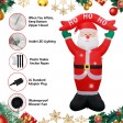 8FT SANTA  INFLATABLE
