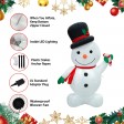 4FT INFLATABLE SNOWMAN