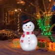 4FT Inflatable Tree Hand Snowman