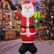 8FT White Santa Inflatable