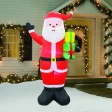 8FT White Santa Inflatable