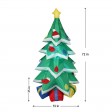 6FT Christmas Tree with Snow Inflatable