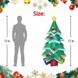 6FT Christmas Tree with Snow Inflatable