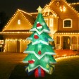 6FT Christmas Tree with Snow Inflatable