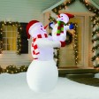 8FT  Inflatable Snowman