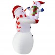 8FT  Inflatable Snowman