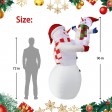 8FT  Inflatable Snowman