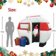 6.5FT Airblown Camper with Santa