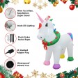 4FT Inflatable unicorn