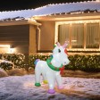 4FT Inflatable unicorn