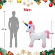 3.5FT Inflatable unicorn