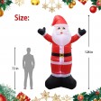 10FT Santa with String Light Inflatable
