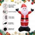 10FT Santa with String Light Inflatable