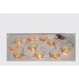 Wooden Snowflake String Lights (Set of 10)