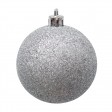 Combo 55Pc Christmas Ornament-Blue And Silver And White