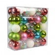 50 Pk Christmas Ornament Elegant Wonder Dec Orn Set