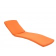 Orange Chaise Lounger Cushion (Set of 2)