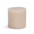 3 x 3 Inch Pale Ivory Pillar Candle