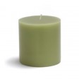 3 x 3 Inch Sage Green Pillar Candle
