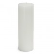 3 x 9 Inch White Citronella Pillar Candle