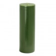 3 x 9 Inch Hunter Green Pillar Candle