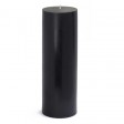 3 x 9 Inch Black Pillar Candle