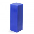 3 x 9 Inch Blue Square Pillar Candle