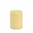 3 x 4 Inch  White Pillar Candle