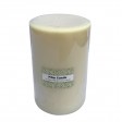 6 x 9 Inch Ivory Pillar Candle