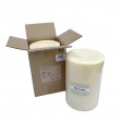 6 x 9 Inch Ivory Pillar Candle