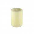 3 Inch x 4 Inch Ivory Vanilla Scented Pillar Candle