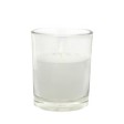 White Citronella Round Glass Votive Candles (96pcs/Case) Bulk