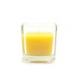 Yellow Citronella Square Glass Votive Candles (96pcs/Case) Bulk